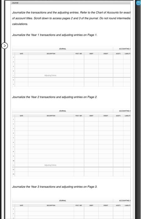 were completed by Legacy Fumiture Co during a three-year period. All are