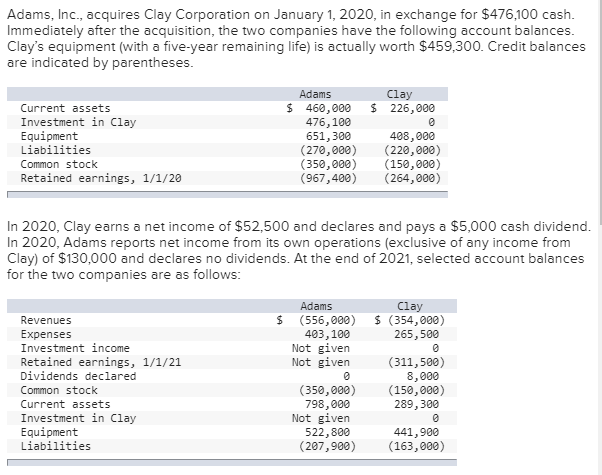  Please show all calculations & indicate what the answer is: *Ex.