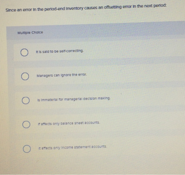 physical count of Inventory should Include all of the following except Multiple