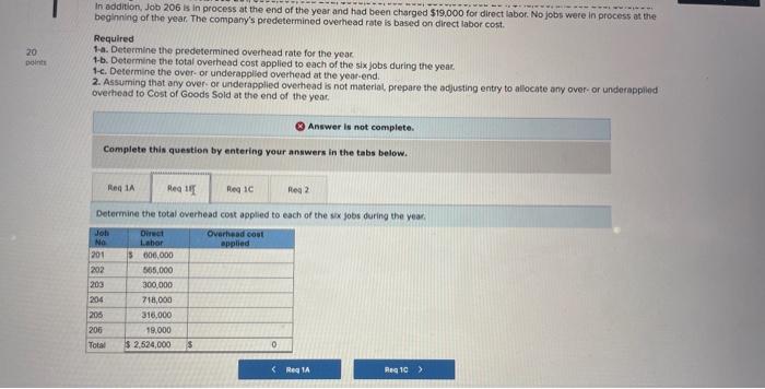 completion Return to question 1 At the beginning of the year, Learer