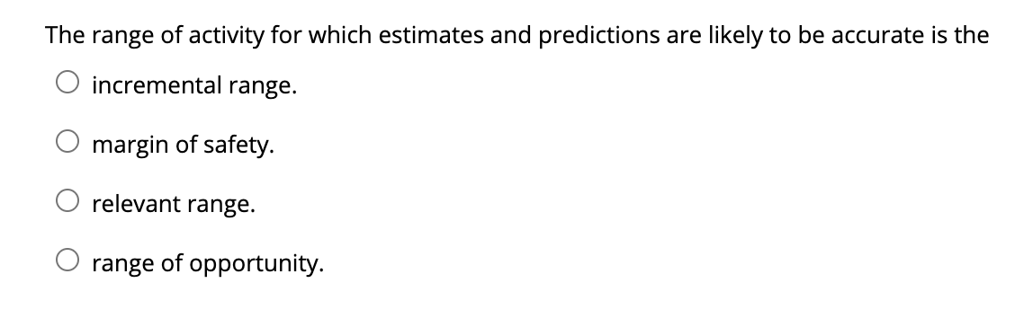 can be estimated by performing break-even calculations. increases on a per unit