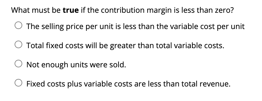 slope of the total cost line. O All of these answer choices