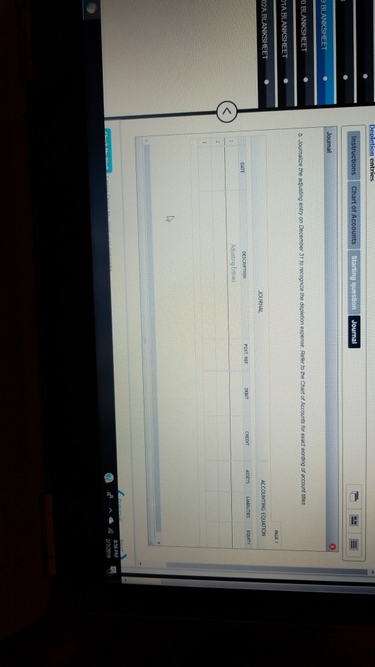 straight-line method Depreciation ation for the current fiscal year and for the