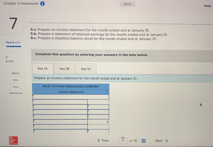 Rebuilding Company has been operating for one year. On January 1, at