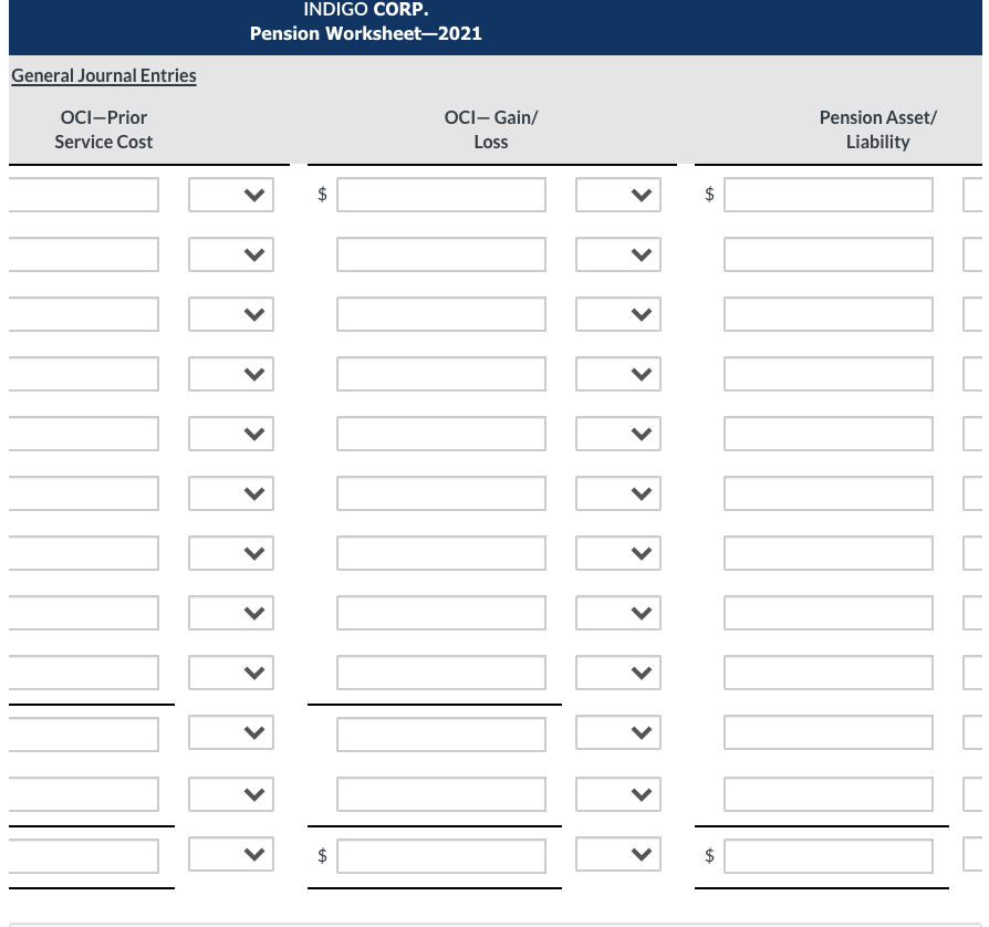 2021, the following balances related to this plan. Plan assets (market-related value)