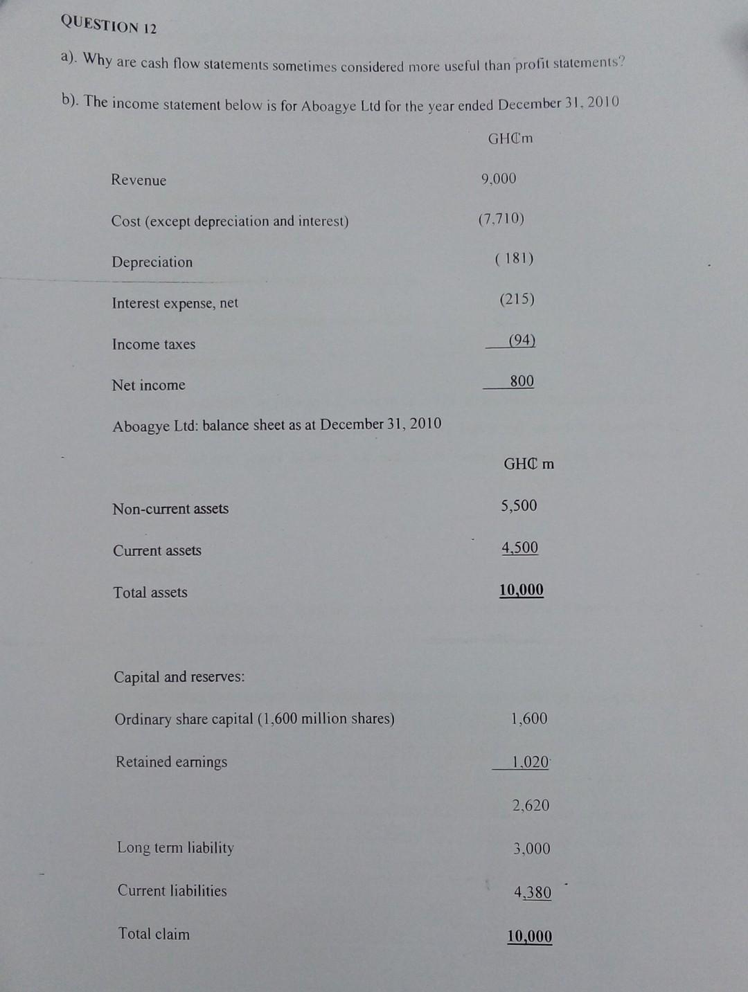 note that the two pictures makes a full question QUESTION 12