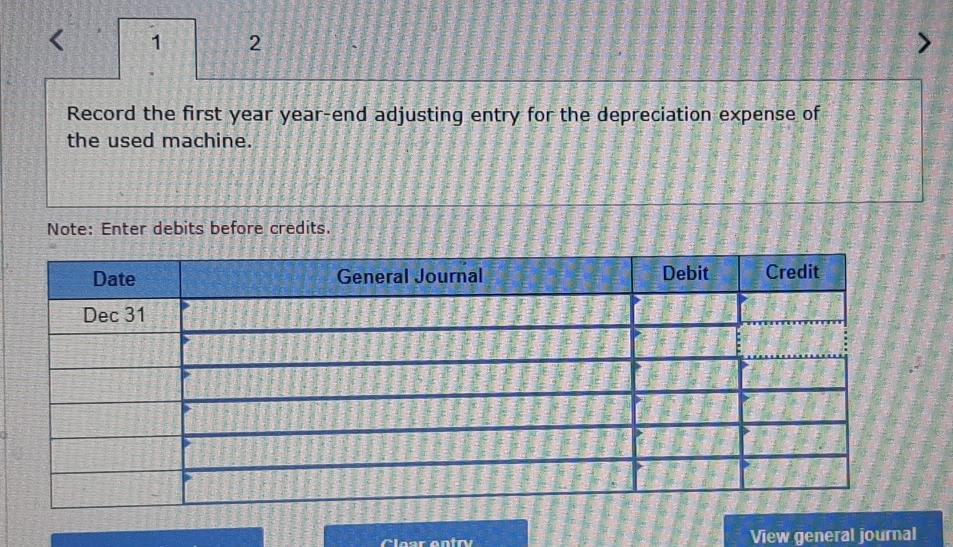 information applies to the questions displayed below.] Onslow Co. purchased a used