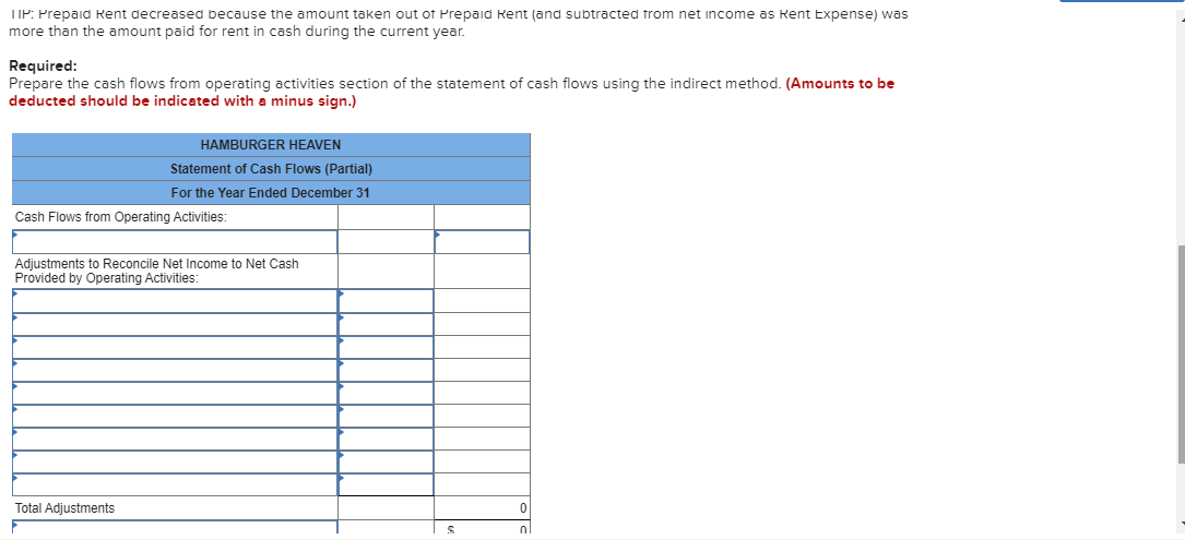 Method) [LO 12-2] 33.34 points Hamburger Heaven's income statement for the current