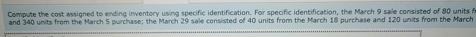 Sold at Retail Units Acquired at Cost 100 units @ $50.00 per