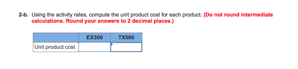 of EX300 and 13,000 units of TX500. The company's conventional cost system