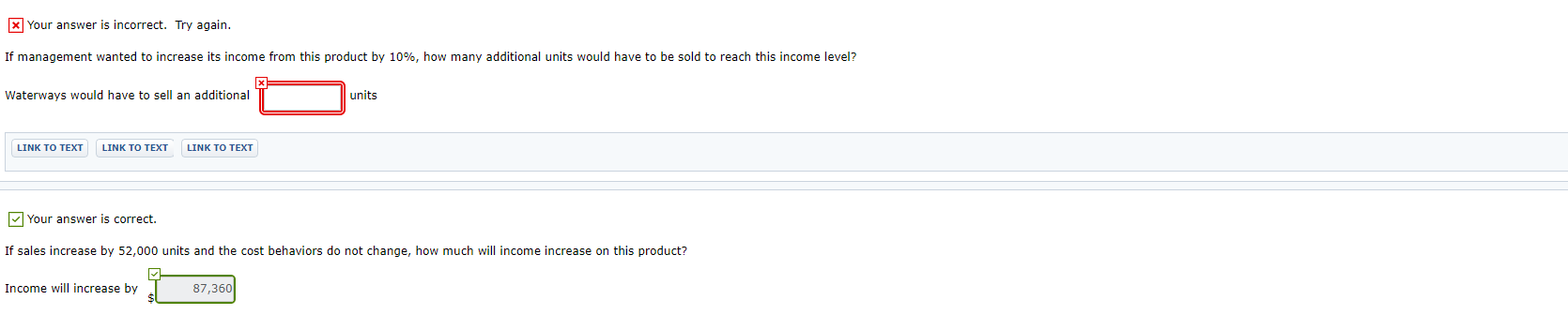 meet sales demand in the coming year. He is also trying to