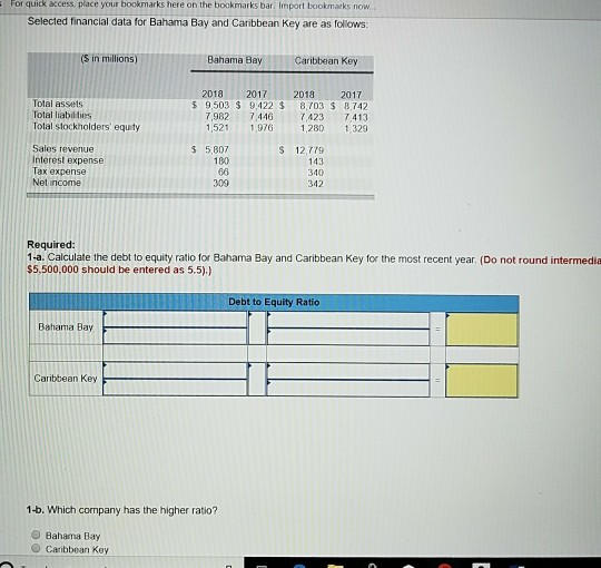: For quick access, place your bookmarks here on the bookmarks