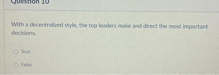 budget responds to changes in activity level. True False Common fixed costs