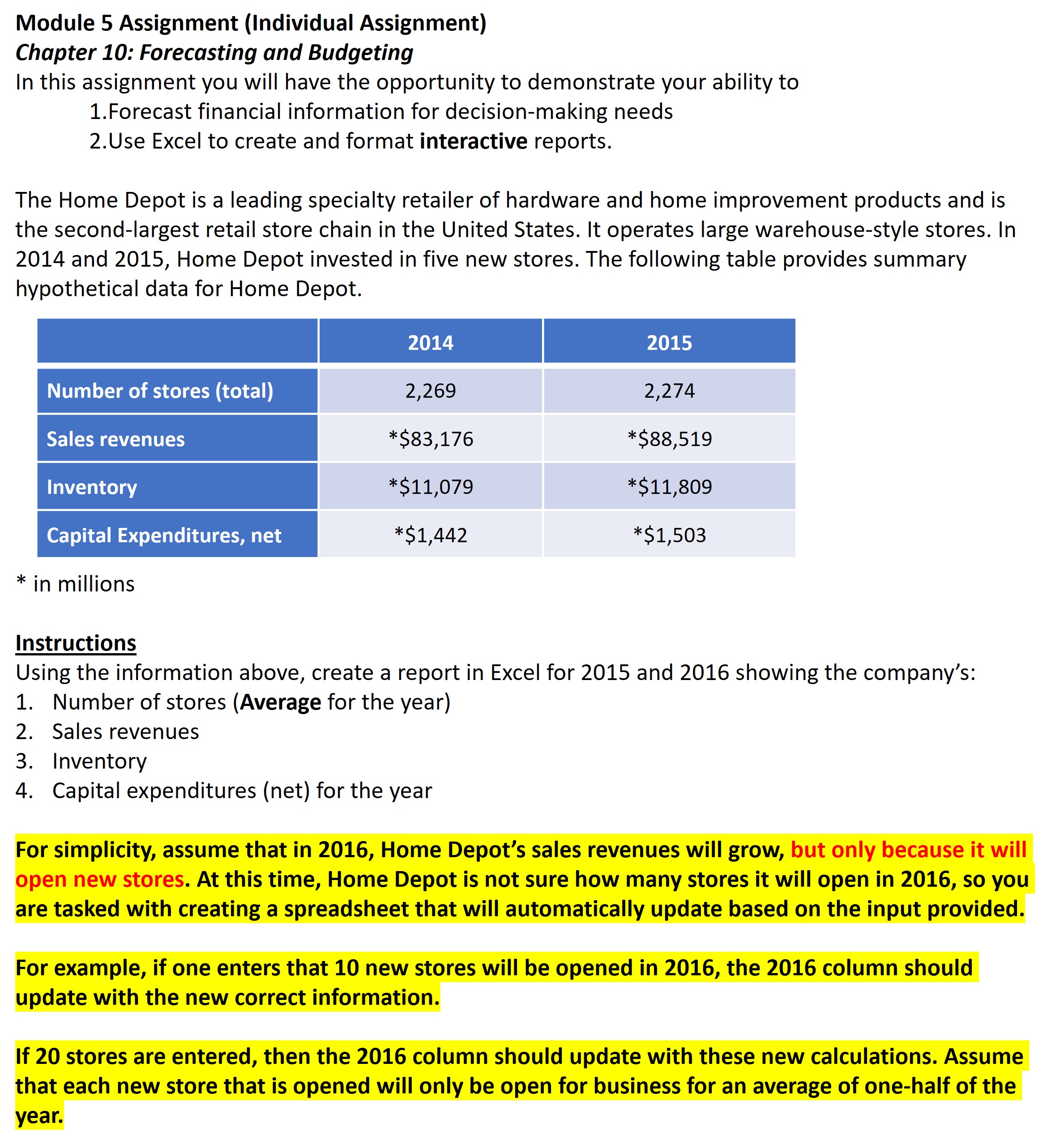 I need help with completing the formulas for this assignment. How did