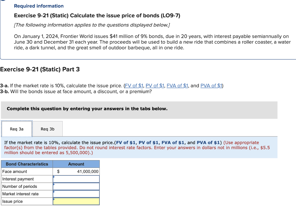 bonds, due in 10 years, with interest payable annually on December 31
