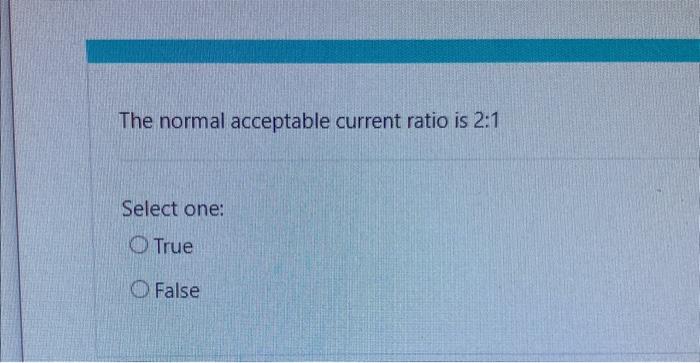Given that current liabilities is R1 255125 , current assets is R1
