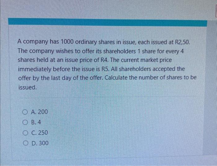 355254 and inventory is R200 000. Calculate acid test ratio A. 2:1
