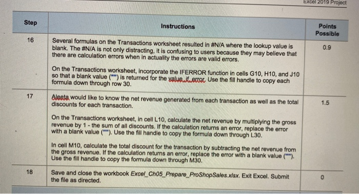 help developing an Excel workbook that she can use to analyze various