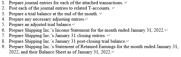  Please answer question23 4and 5. 1. Prepare journal entries for each