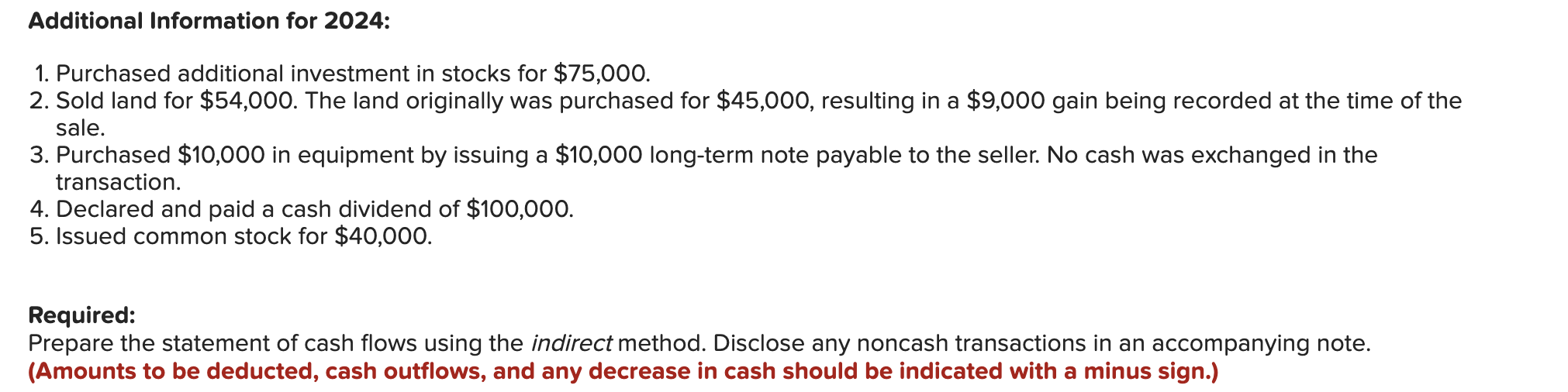 Systems are provided. Additional Information for 2024: 1. Purchased additional investment in