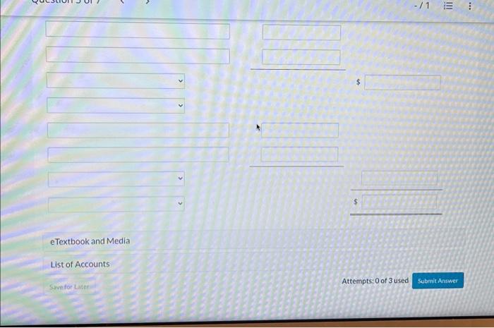 in order of liquidity) Assets $ Liabilities and Stockholders' Equity Liabilities and