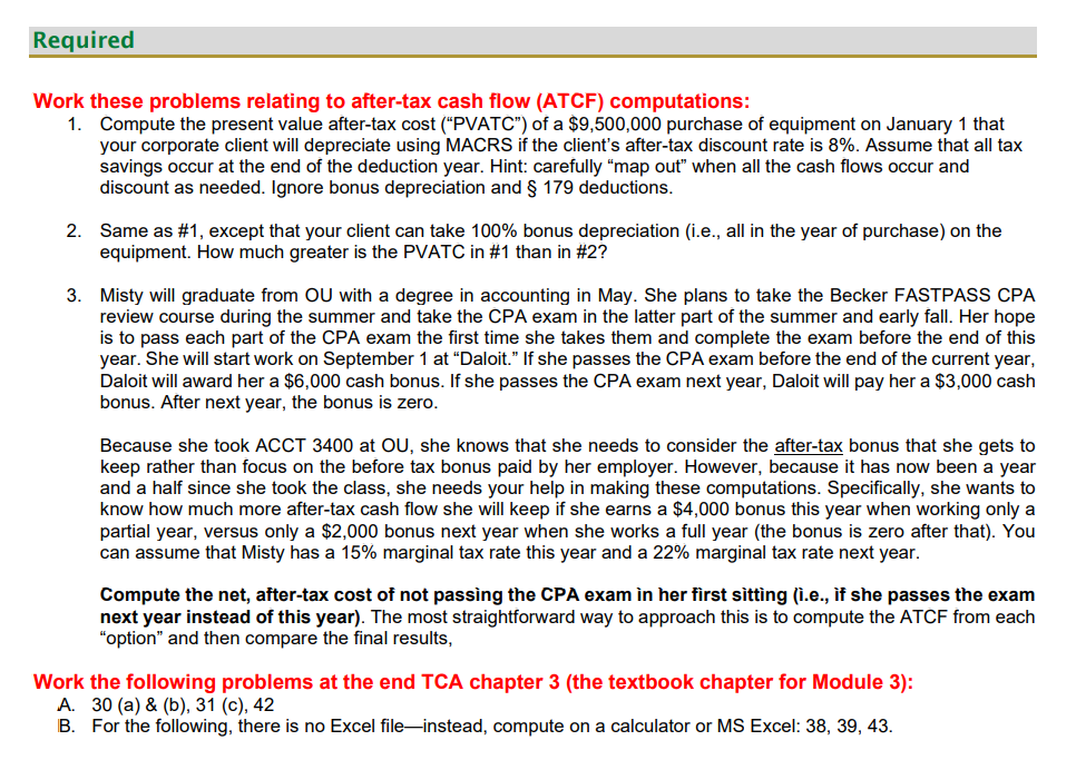  Please answer all questions with work included! lork these problems relating