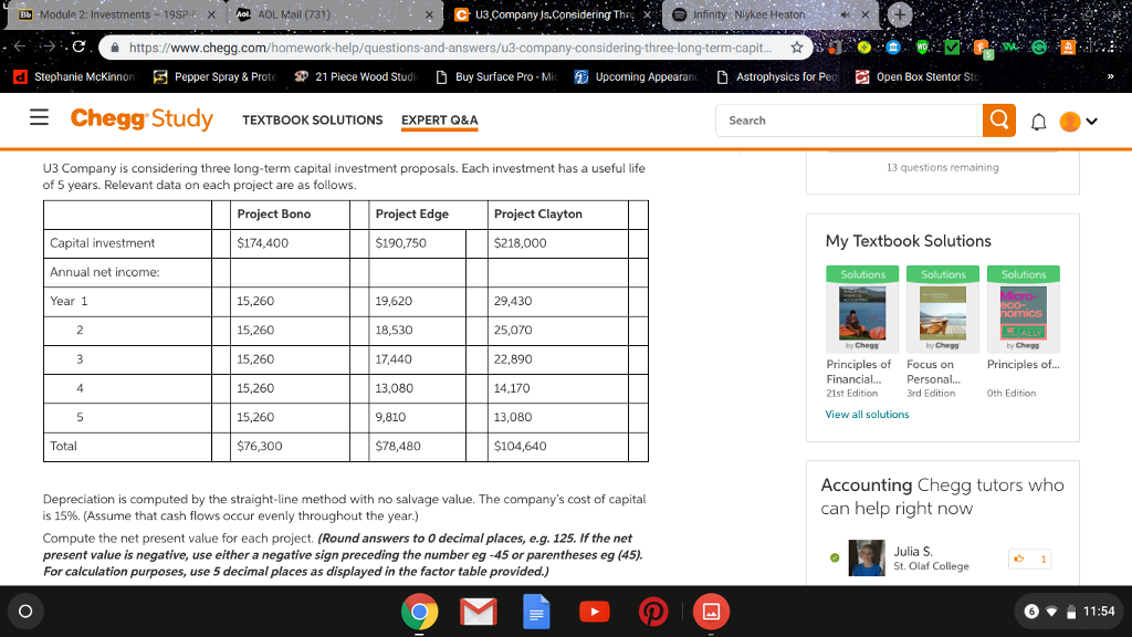  Please do not answer the first question. There are several afterwards.