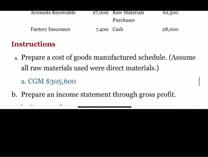 December 31,2022 : Raw Materials 44,800 Factory Utilities 12,900 Inventory (12/31/22) Finished
