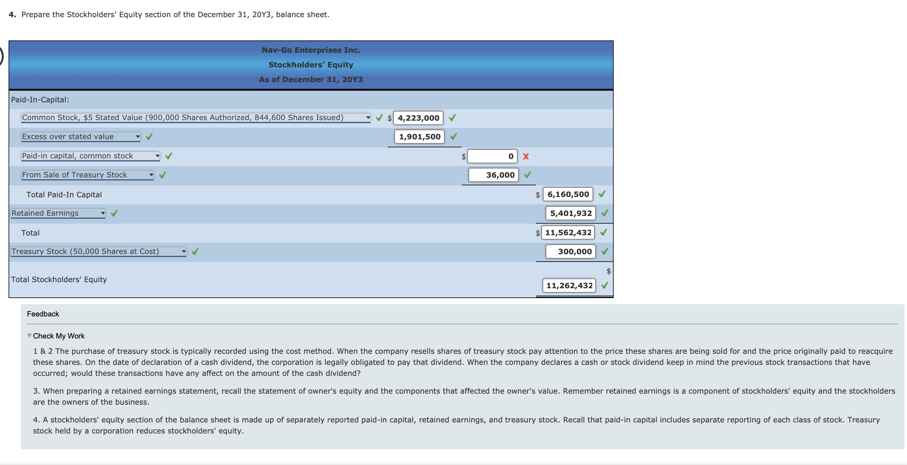14. Declared a 3% stock dividend on common stock, to be capitalized