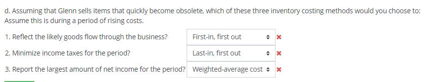 the periodic inventory system. On January 1, 2018, Glenn had 2,600 units