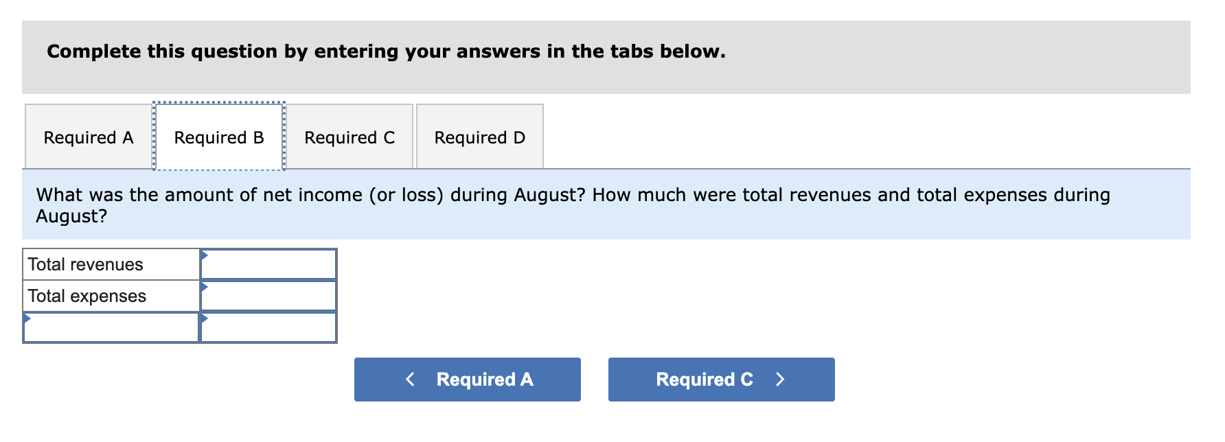 operates Rudy's Furniture Emporium Incorporated. The balance sheet totals for assets, liabilities,