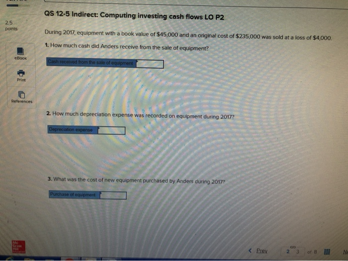 The following information applies to the questions displayed below. The plant assets