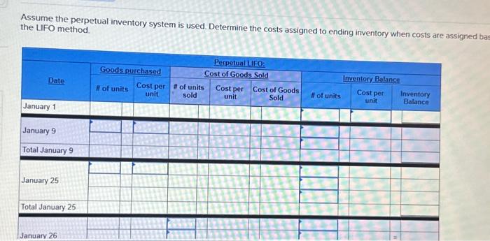 (Algo) (5-7) [The following information applies to the questions displayed below.] A