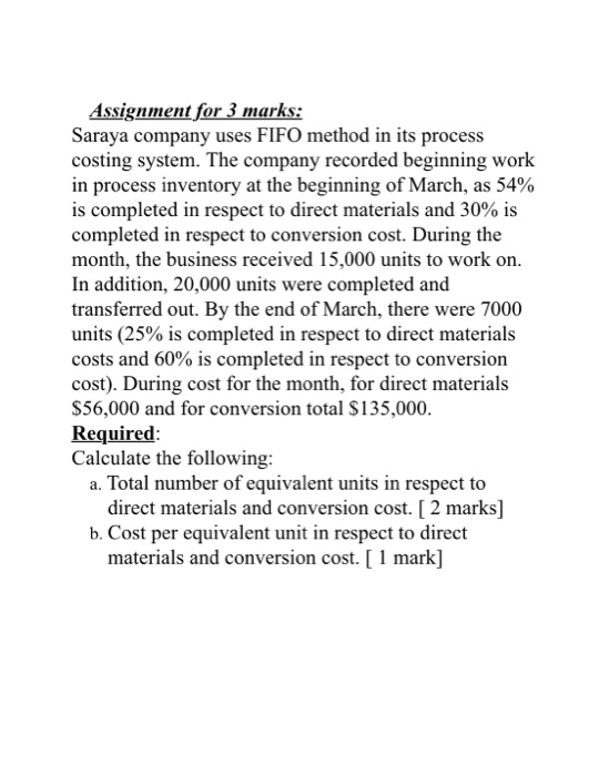 give an explained answer pls, (how you get the Beg wip )