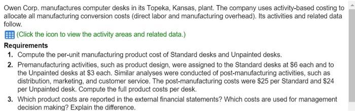Allocation Rate Materials handling ... $ 300,000 Number of parts $ 0.90
