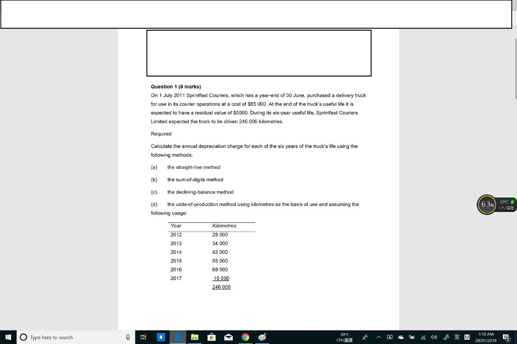  I need very specific and correct answer, thanks. Question 1 (8