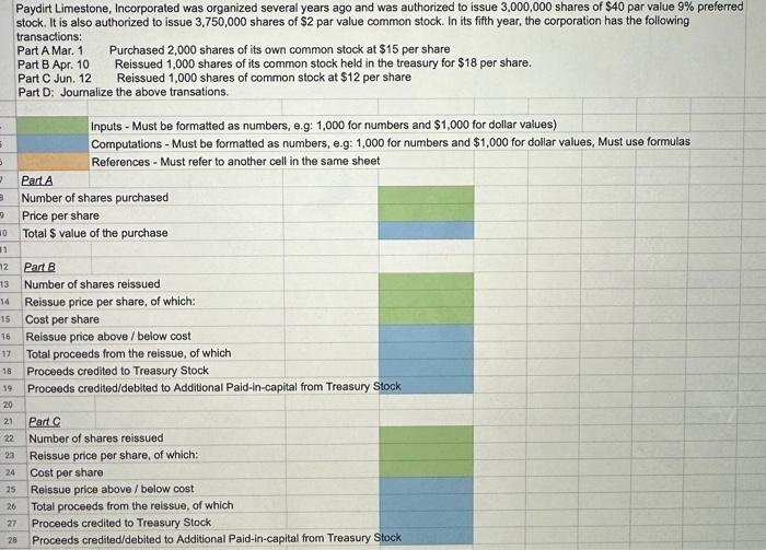 please follow this format so it can be easy for me to