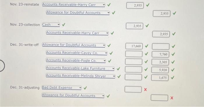 entry on December 31 had been based on estimated expense of h