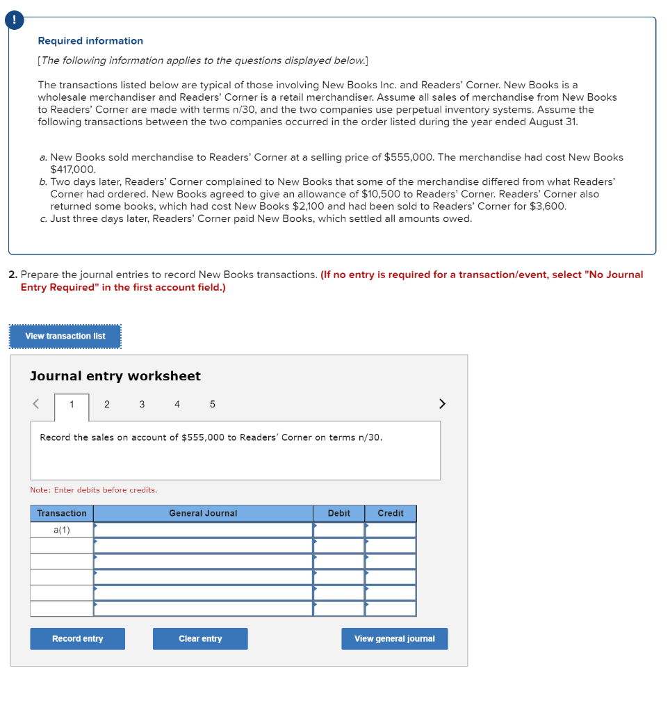  Options for general journal No Journal Entry Required Accounts Payable Accounts