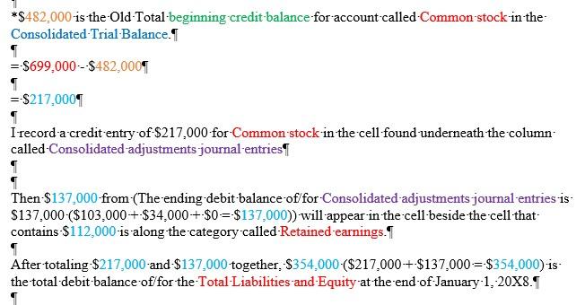 of this listing the correct steps to get the credit entry of