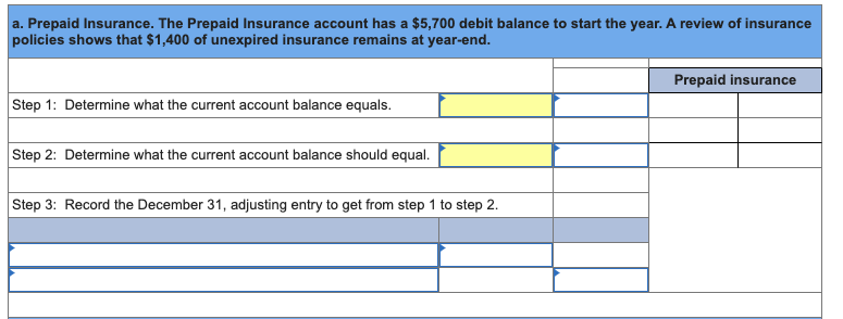 For each separate case below, follow the 3-step process for adjusting the