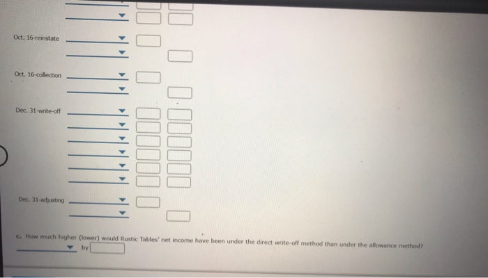 balance as uncollectible Oct 16. Received the $9,850 From Kathy Quantel, which