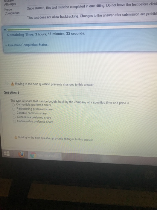 tech inchs MUI Altempts Force Completion Once started this test must be