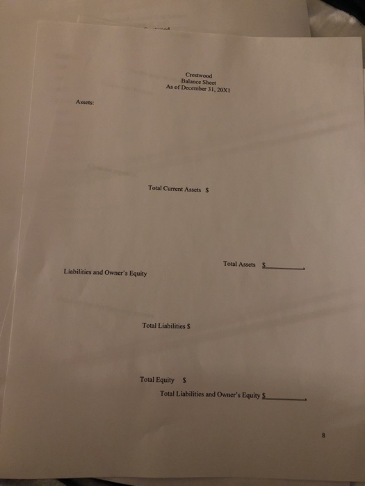 Allowance for Doubtful Accounts Prepaid Insurance Land Buildings Accumulated Depreciation-Buildings Equipment Accumulated