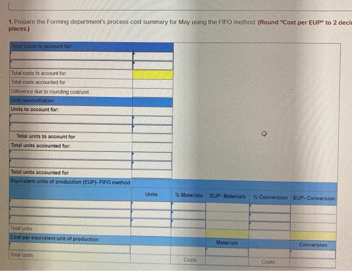 information applies to the questions displayed below) Tamar Co. manufactures a single