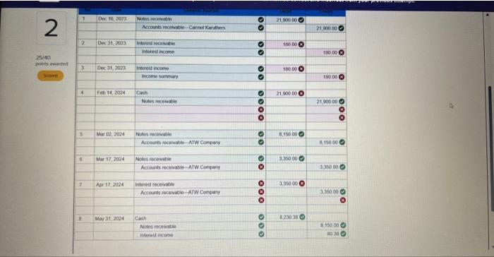 all Following are transactkons of The Barnott Company. 202) extension on her