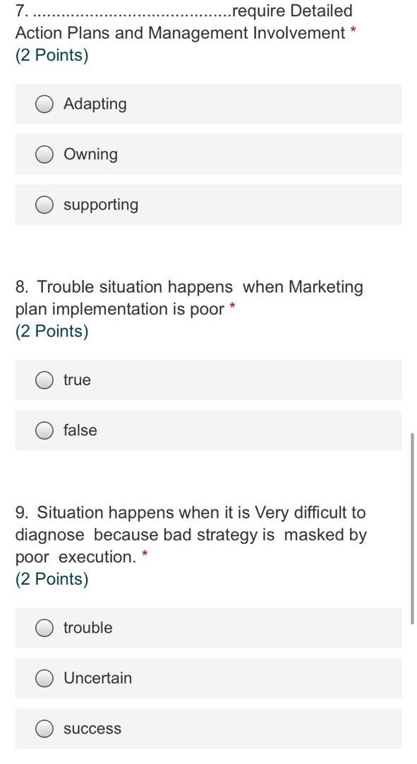 Strategy Contributes to achievement of both Marketing objectives and Organizational goals (2