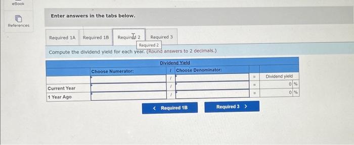 the price-earnings ratio for each year. (Round answers to 2 decimals.) Enter