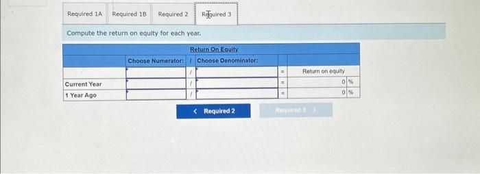 answers in the tabs below. Compute the dividend yleld for each year.