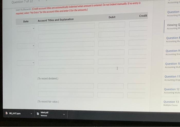 22 View Current Attempt in Progress Metlock Inc., acquired 20% of the